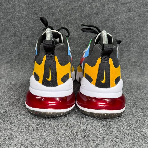 Nike Air Max 270 React Running Shoes Men's SIze 10 Multi-Color Athleitc Training - Picture 6 of 13